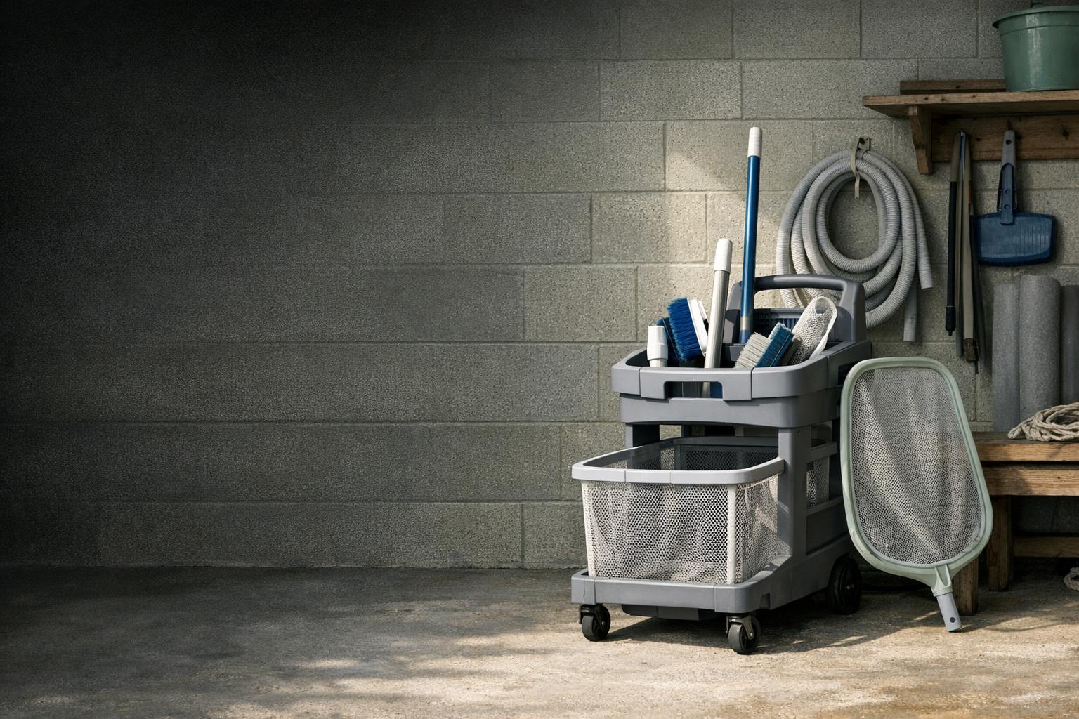 Pool Robot Accessories: Buy the Parts That Solve a Real Problem AI-generated editorial illustration.