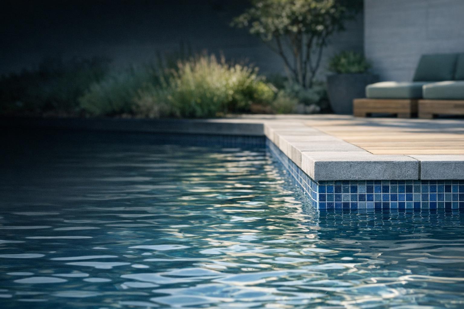 Pool Robot Waterline Cleaning: Set Expectations and Diagnose Missed Areas AI-generated editorial illustration.