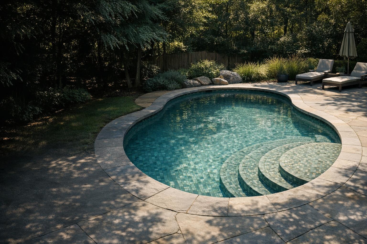 Pool Shape and Robot Coverage: Measure the Areas That Matter AI-generated editorial illustration.